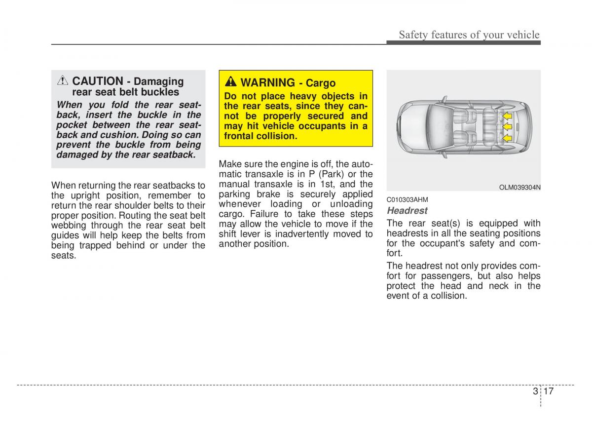 KIA Sportage IV owners manual / page 33