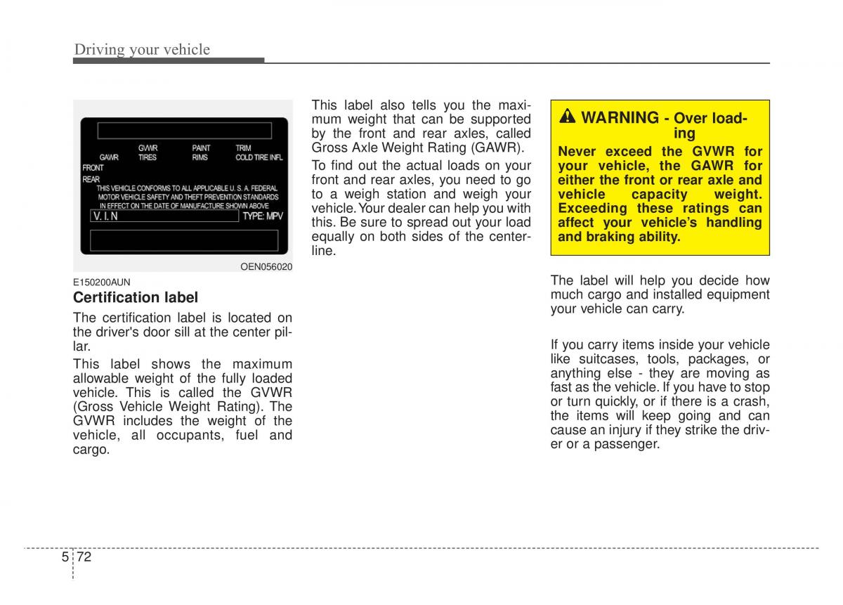 KIA Sportage IV owners manual / page 409