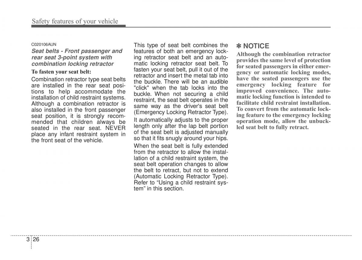 KIA Sportage IV owners manual / page 42