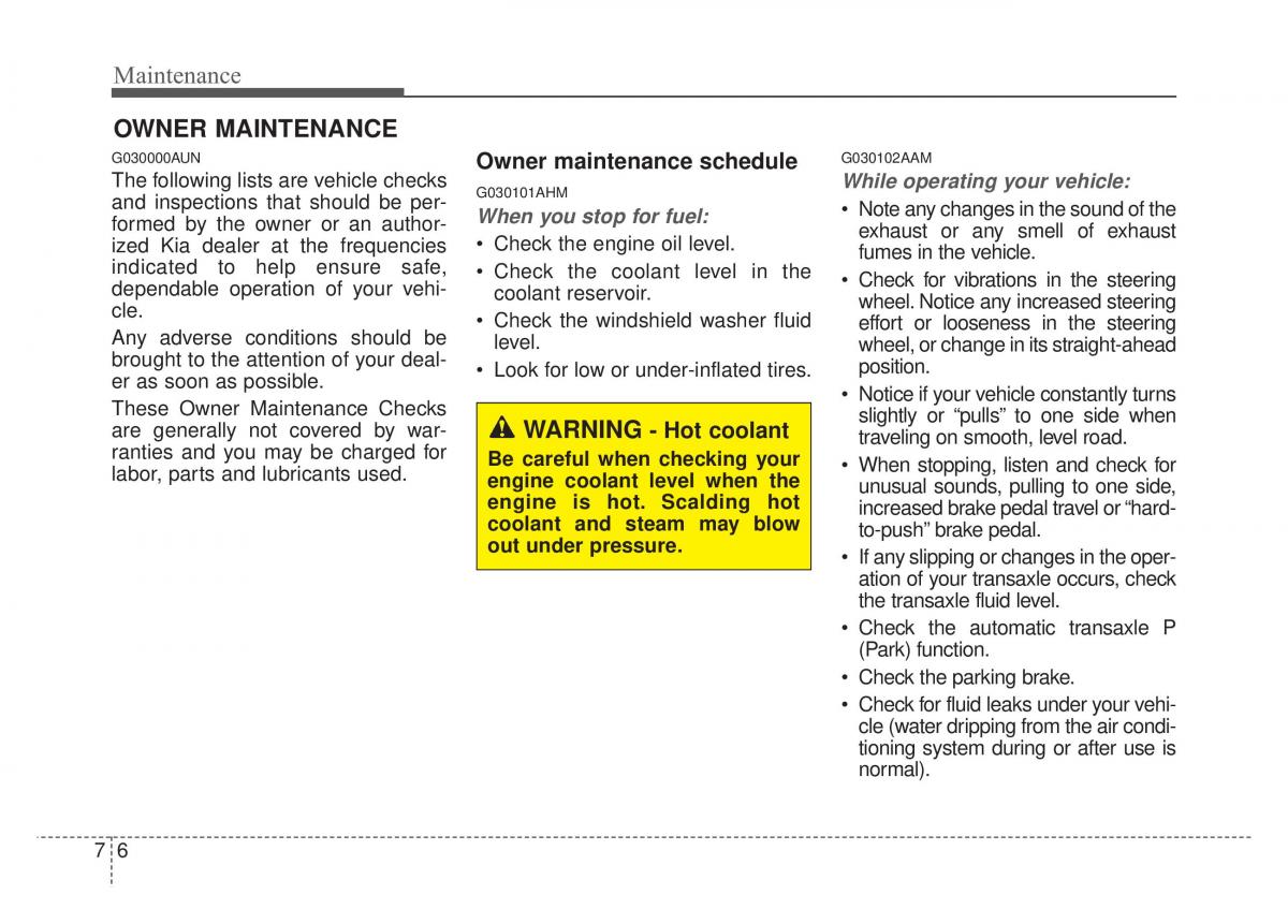 KIA Sportage IV owners manual / page 443