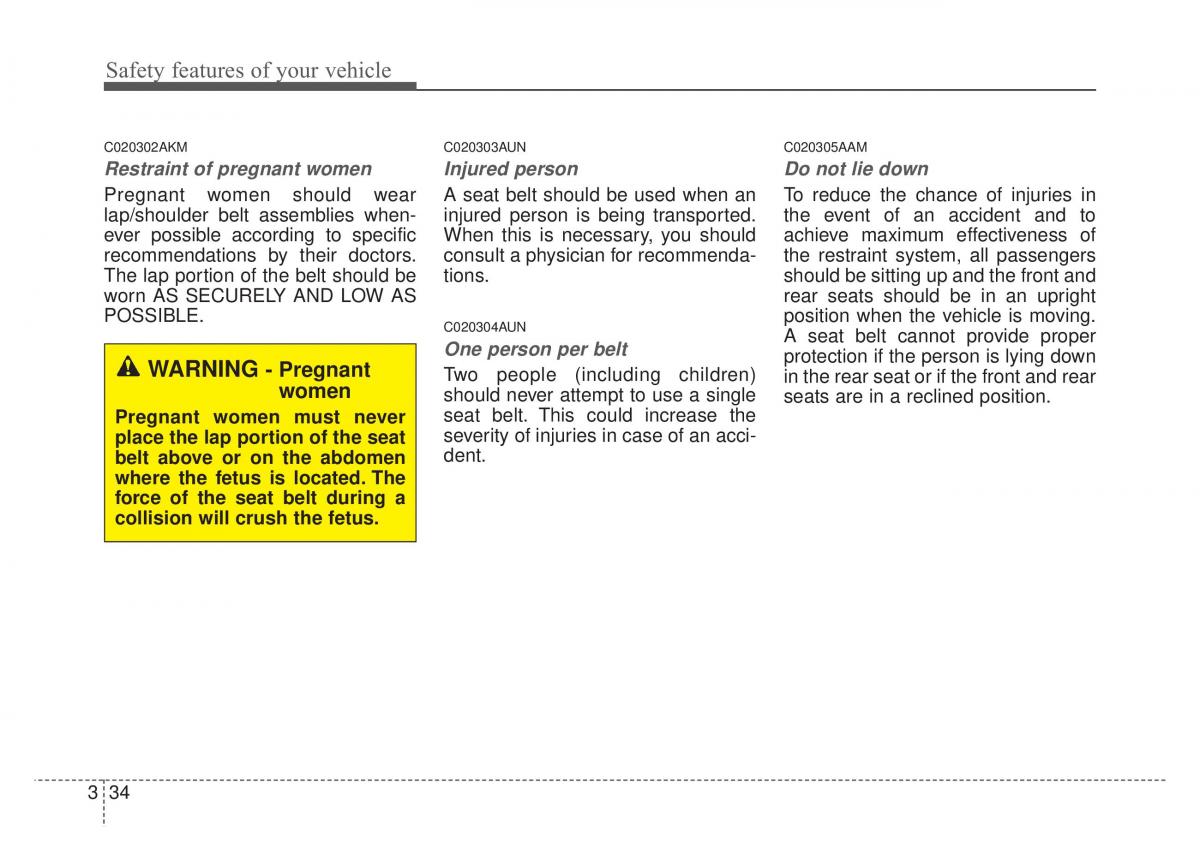 KIA Sportage IV owners manual / page 50