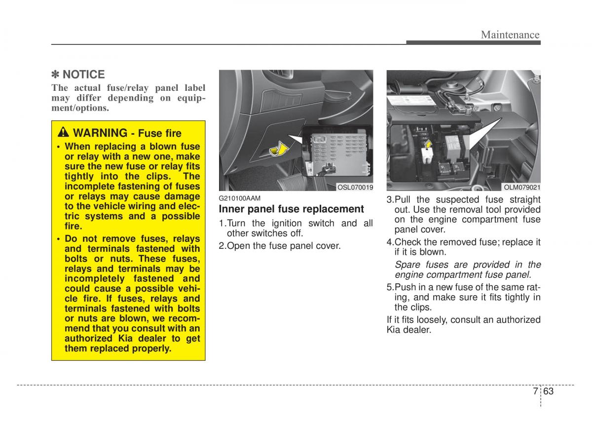 KIA Sportage IV owners manual / page 500