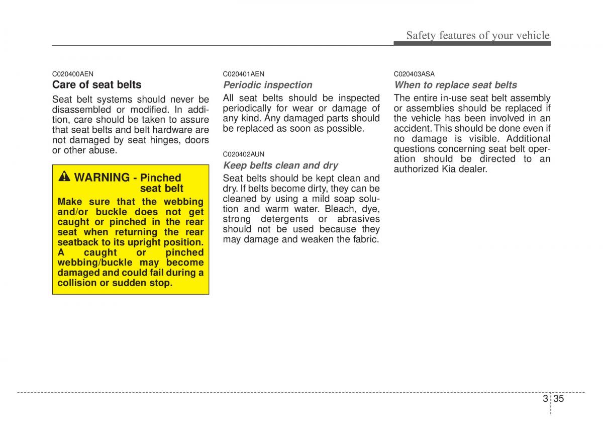 KIA Sportage IV owners manual / page 51