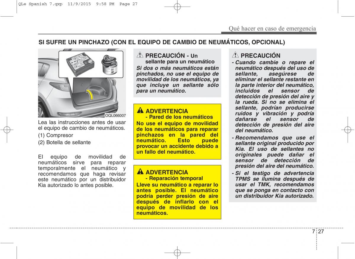 KIA Sportage IV manual del propietario / page 571