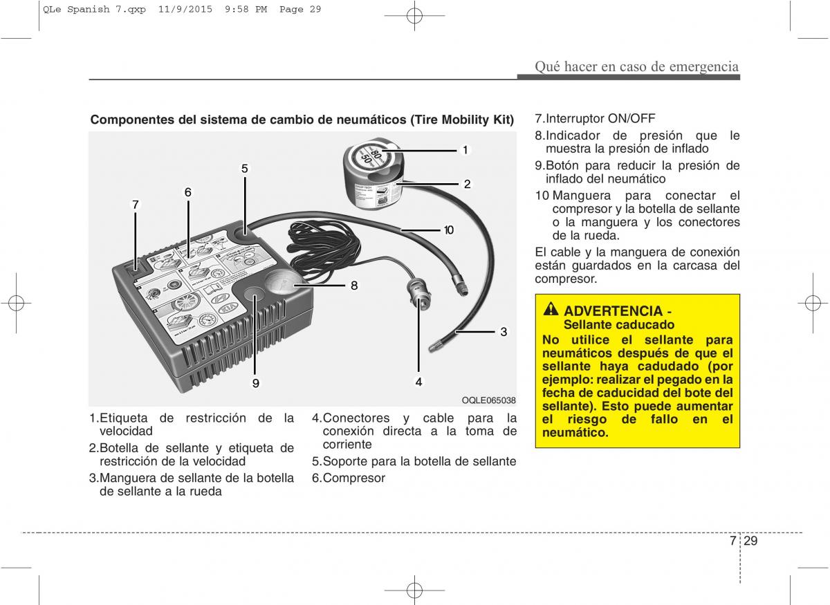 KIA Sportage IV manual del propietario / page 573