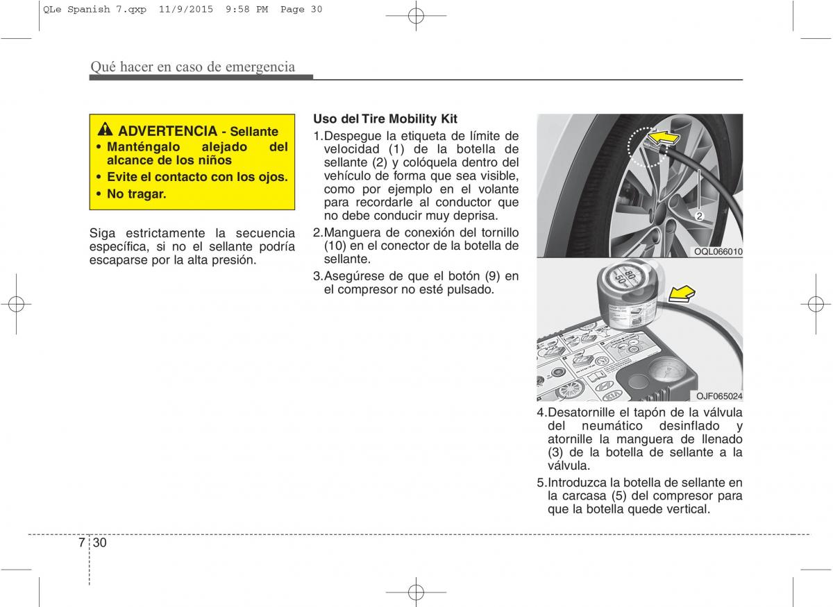 KIA Sportage IV manual del propietario / page 574