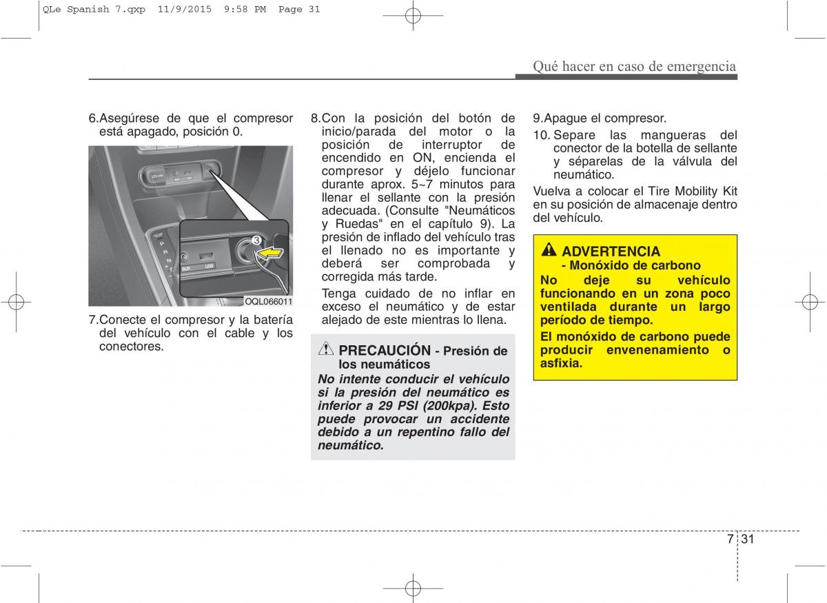 KIA Sportage IV manual del propietario / page 575