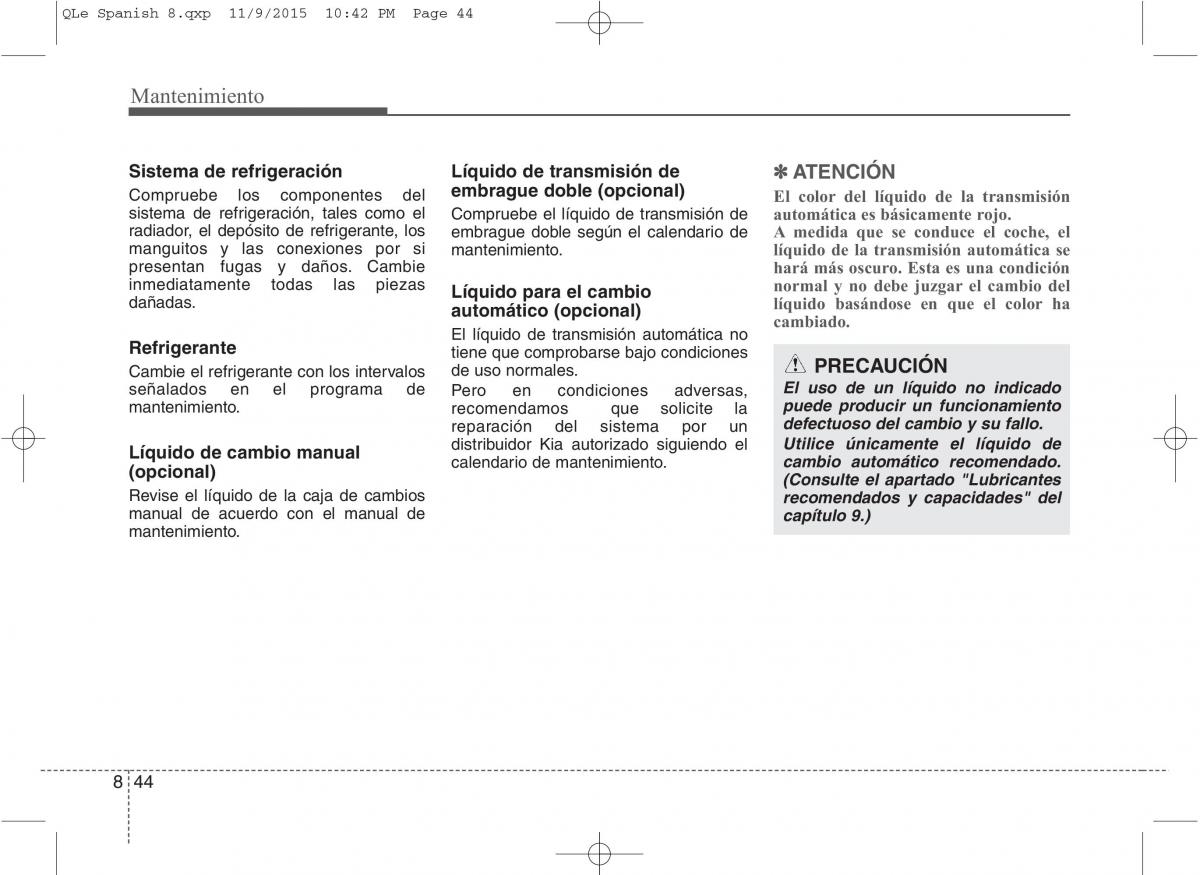 KIA Sportage IV manual del propietario / page 627