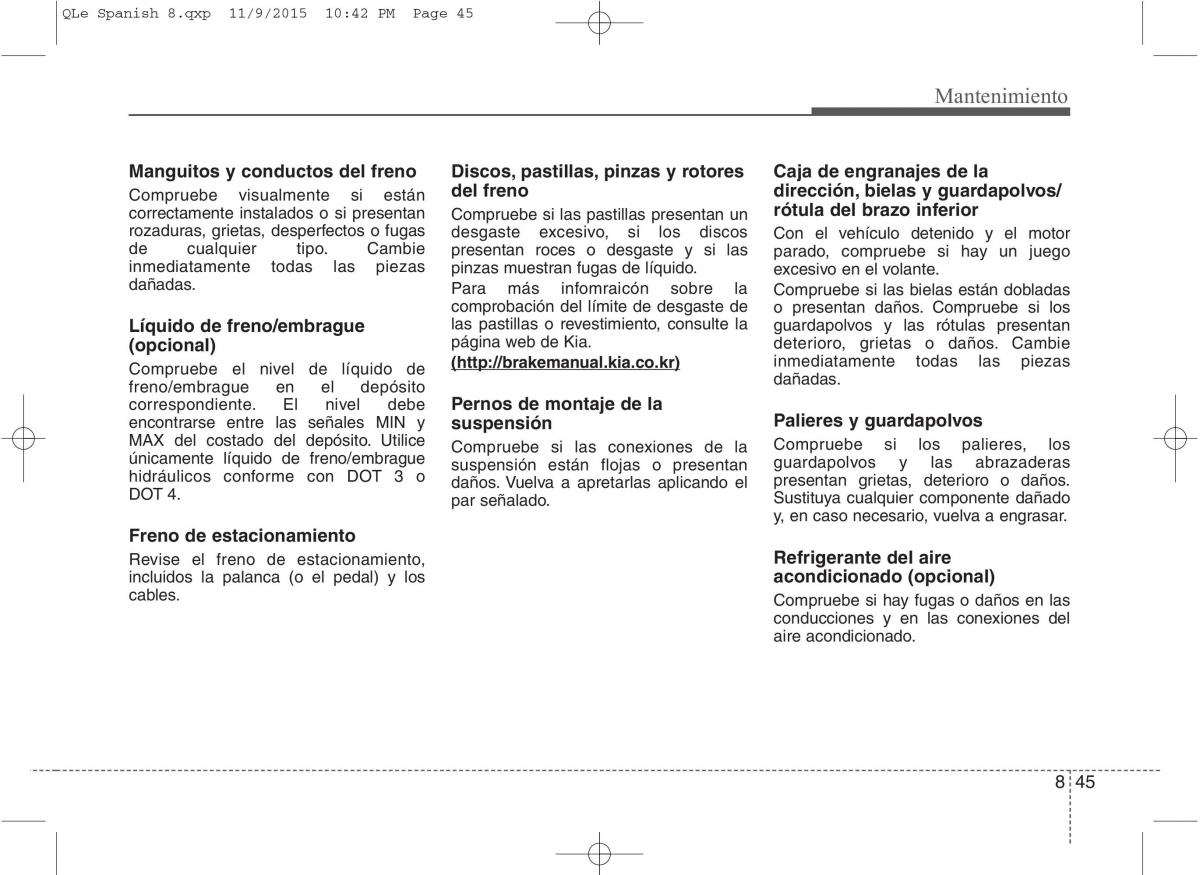 KIA Sportage IV manual del propietario / page 628