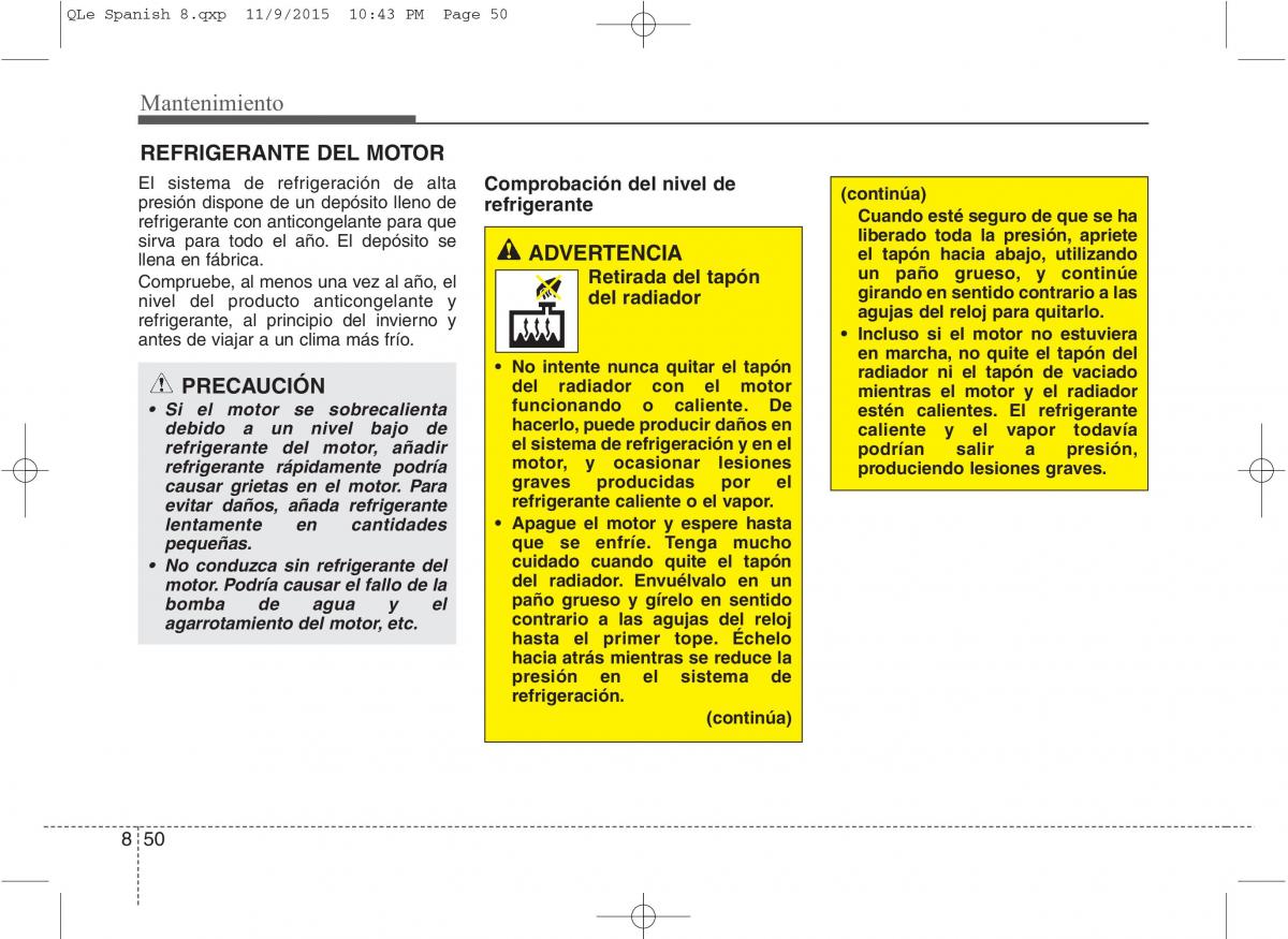 KIA Sportage IV manual del propietario / page 633