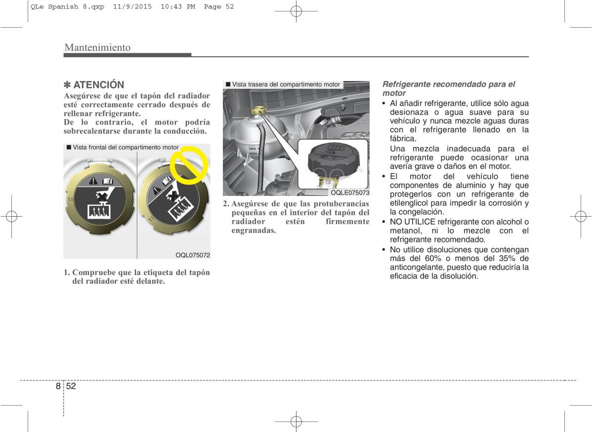 KIA Sportage IV manual del propietario / page 635