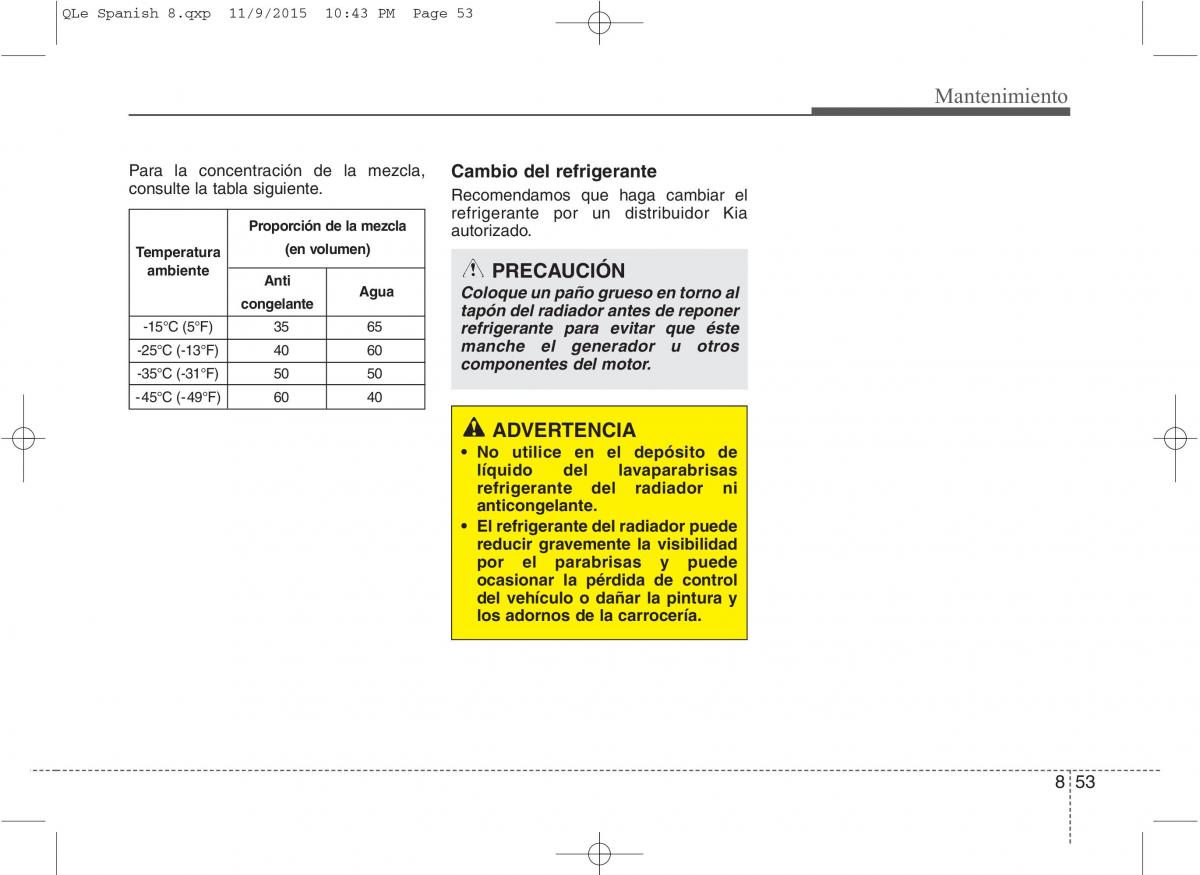 KIA Sportage IV manual del propietario / page 636