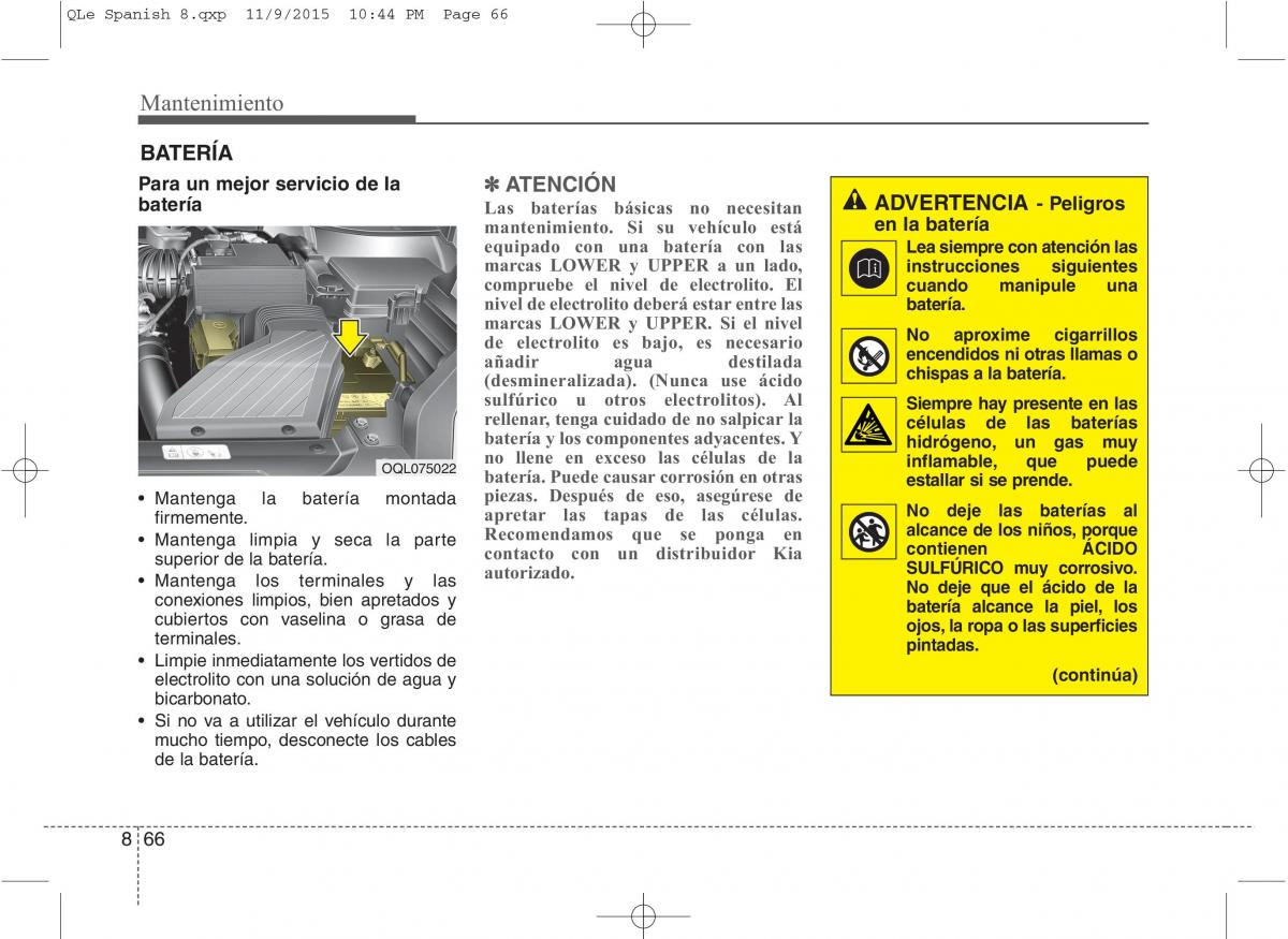 KIA Sportage IV manual del propietario / page 649