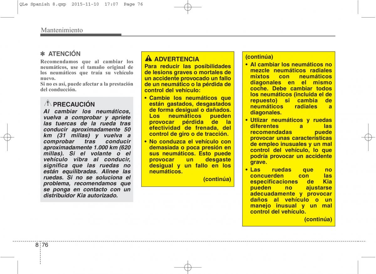 KIA Sportage IV manual del propietario / page 659