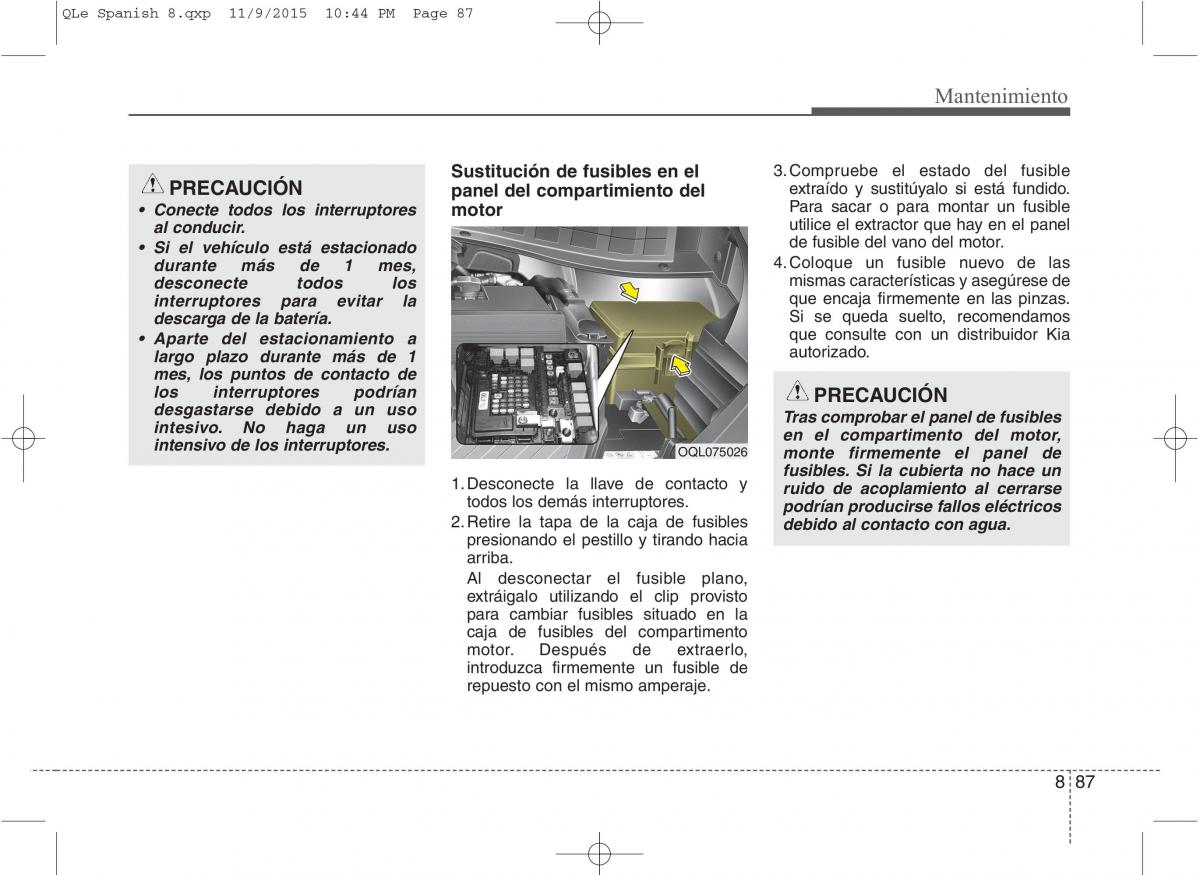 KIA Sportage IV manual del propietario / page 670