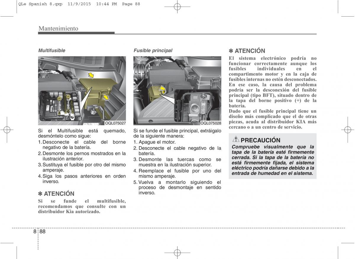 KIA Sportage IV manual del propietario / page 671