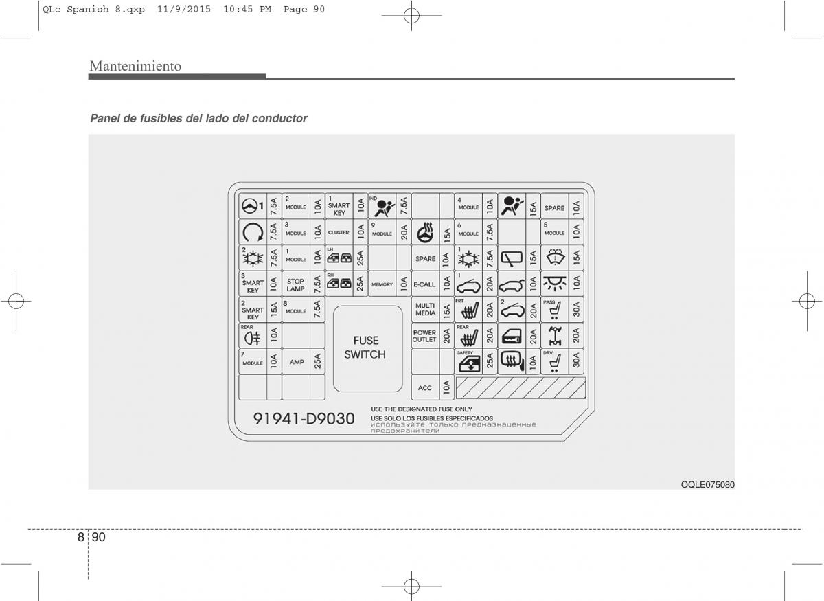 KIA Sportage IV manual del propietario / page 673