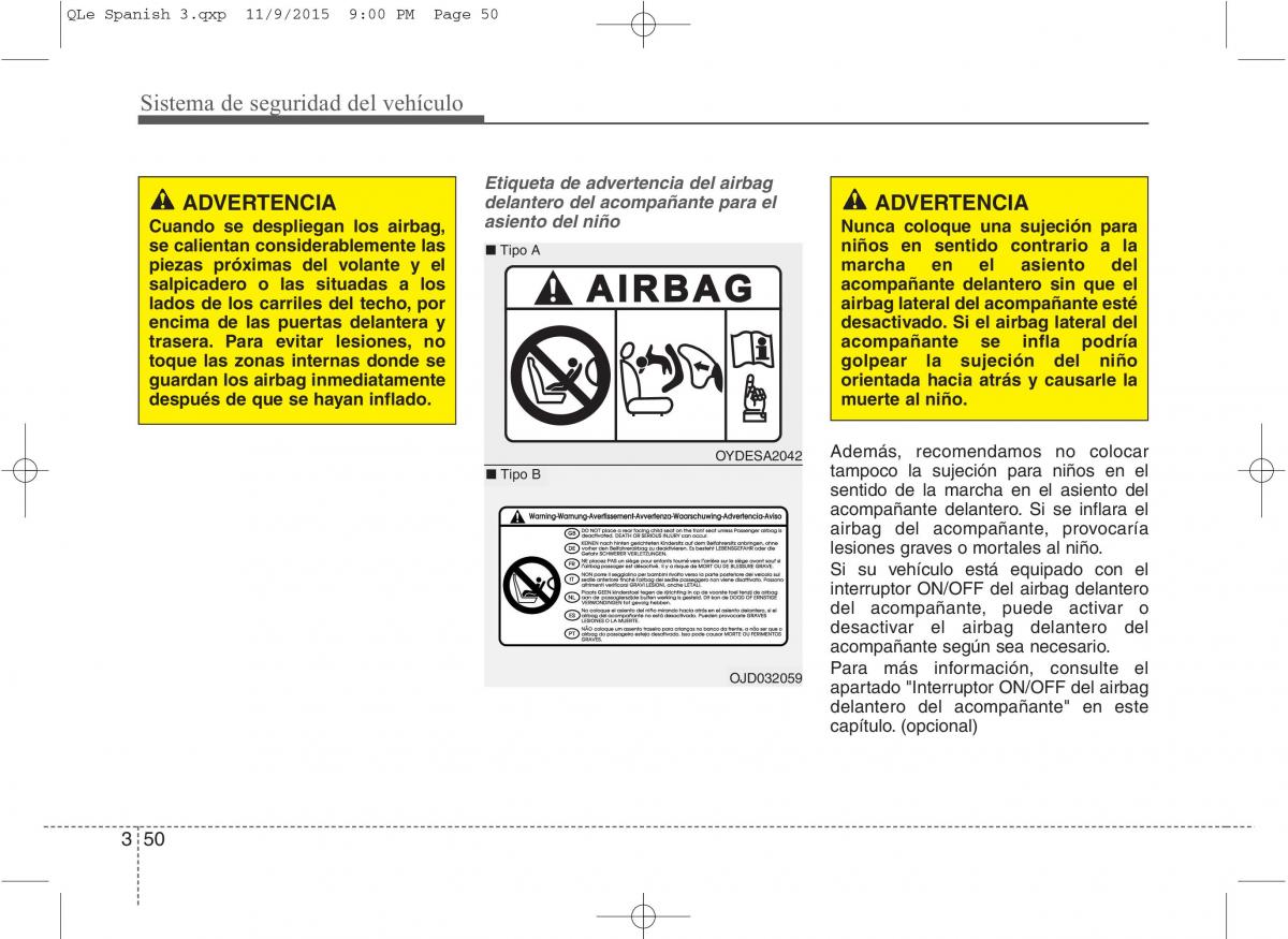 KIA Sportage IV manual del propietario / page 68