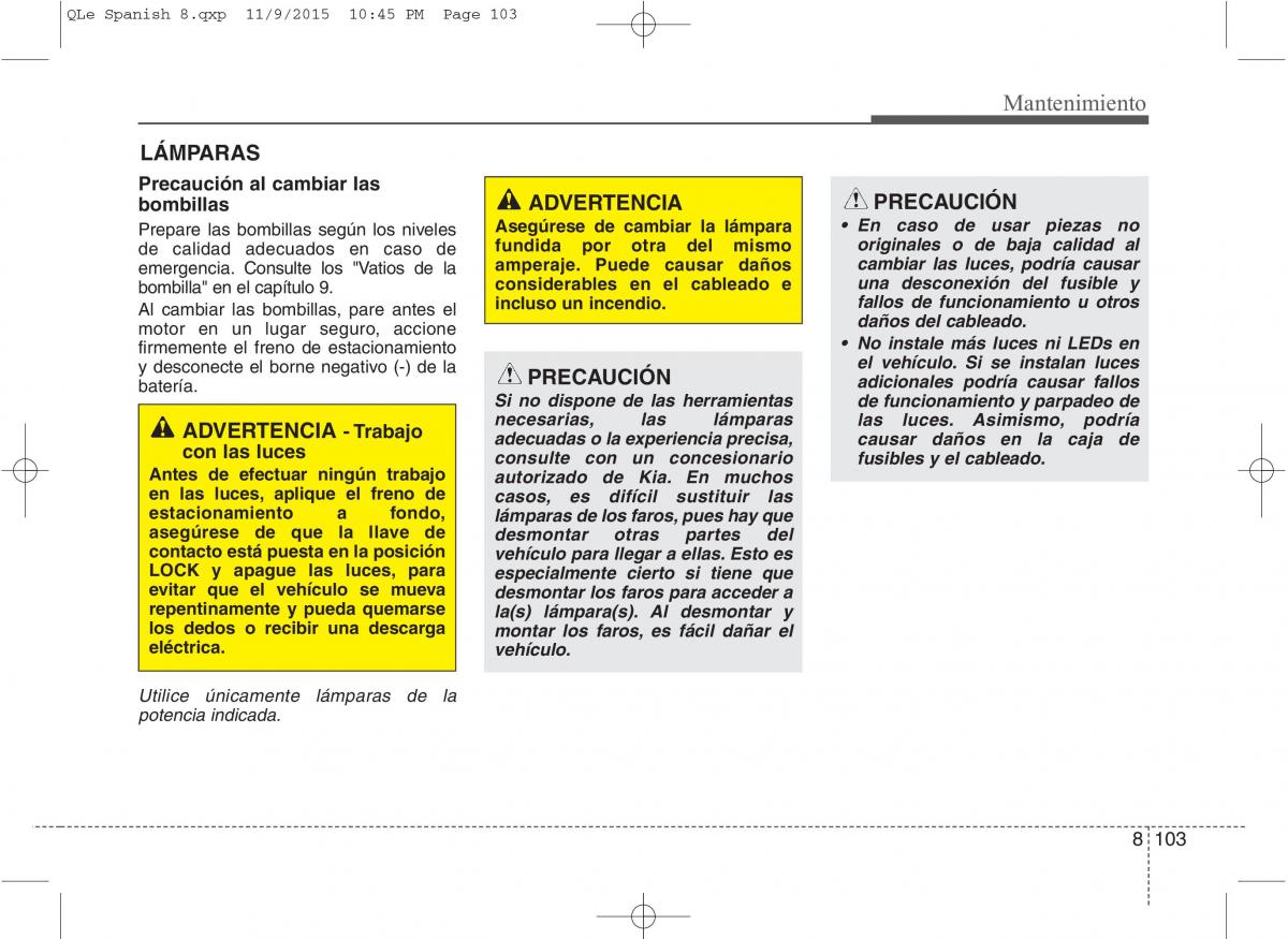 KIA Sportage IV manual del propietario / page 686