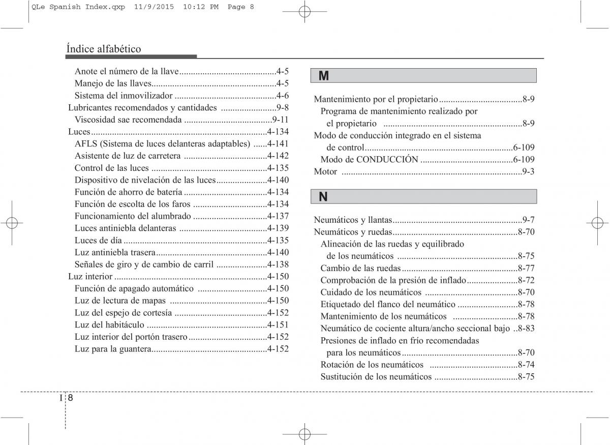 KIA Sportage IV manual del propietario / page 741