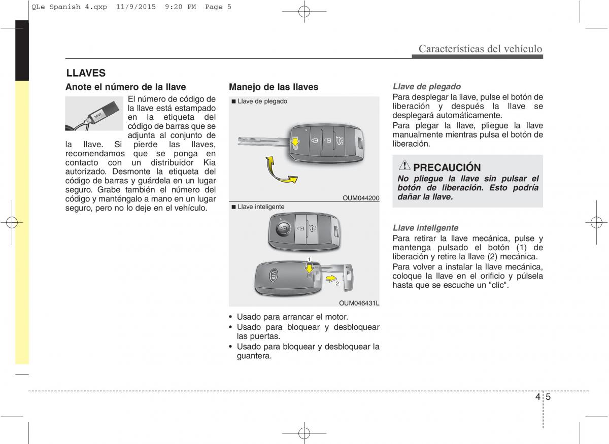 KIA Sportage IV manual del propietario / page 752