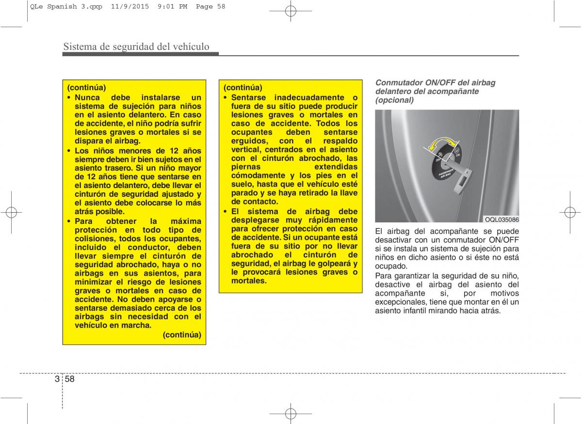 KIA Sportage IV manual del propietario / page 76