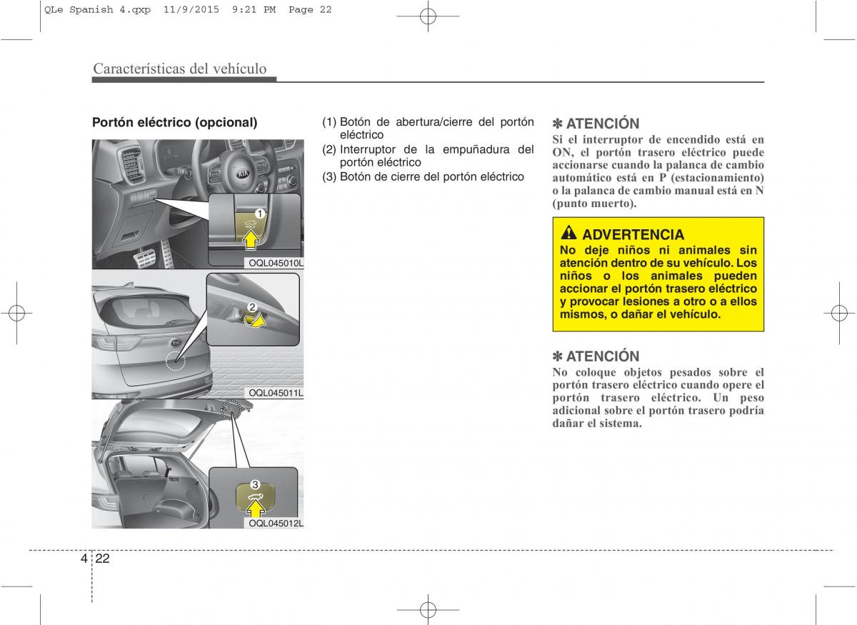 KIA Sportage IV manual del propietario / page 769