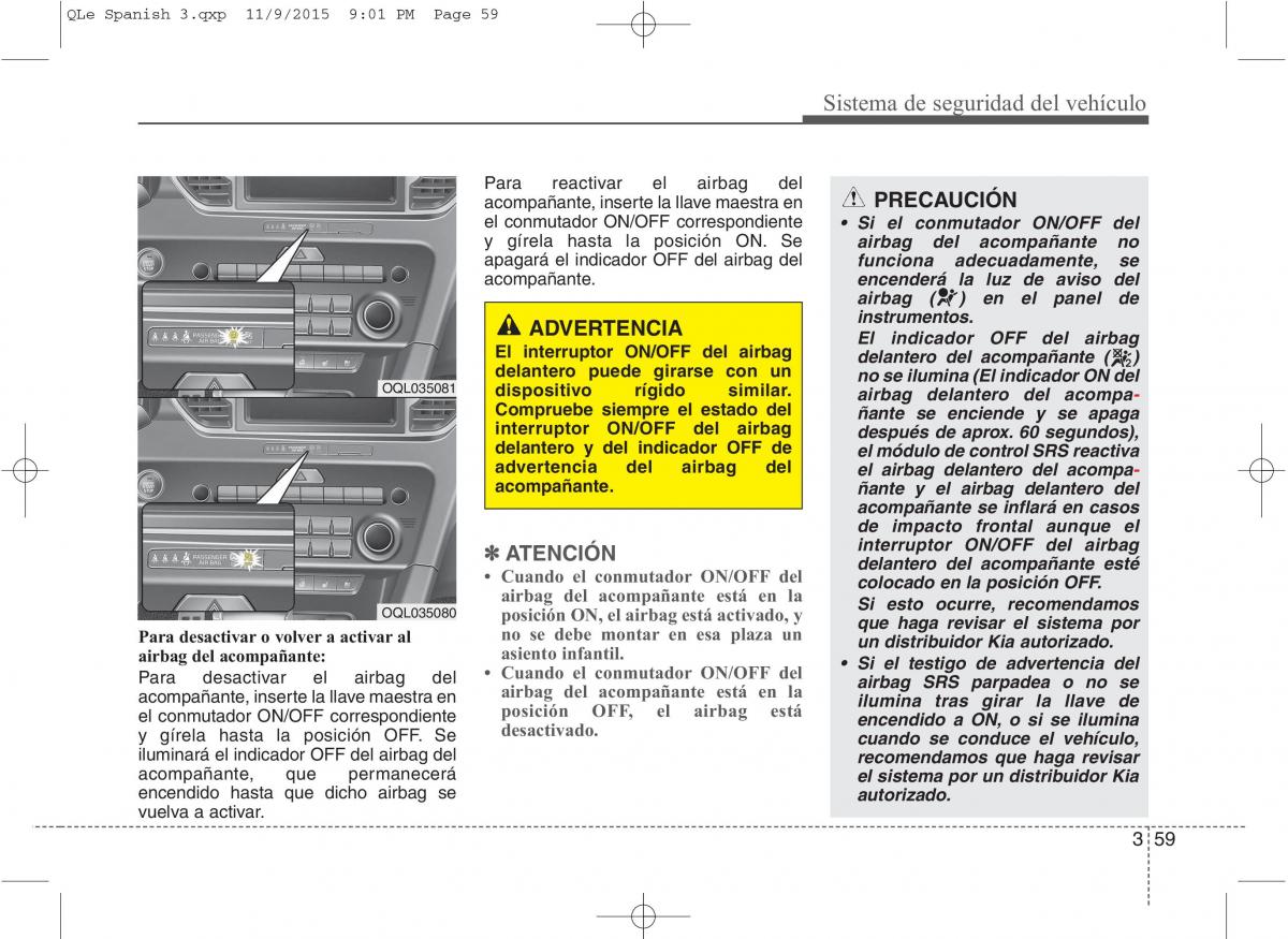 KIA Sportage IV manual del propietario / page 77