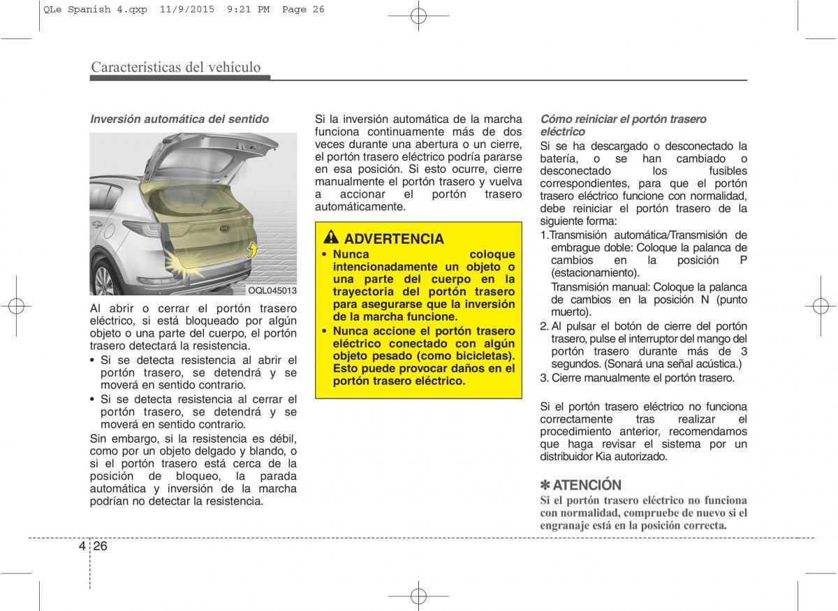 KIA Sportage IV manual del propietario / page 773