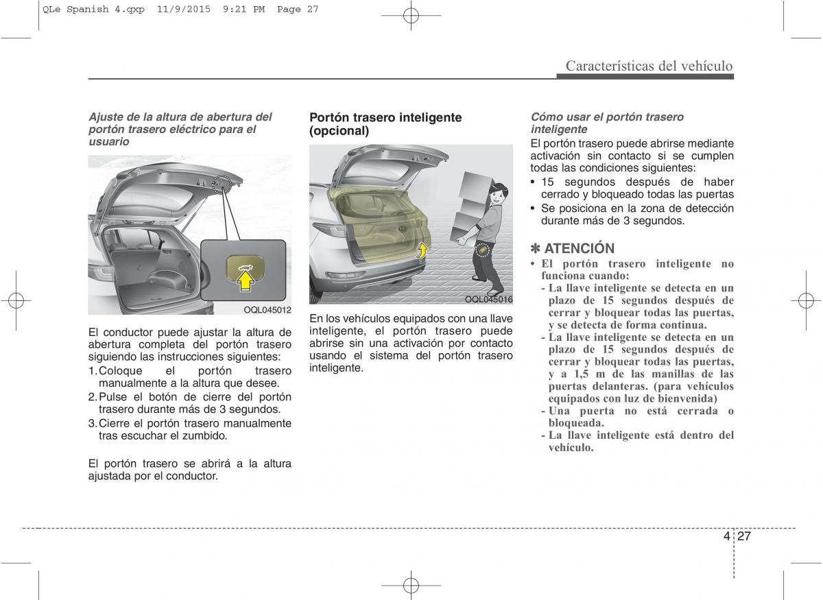 KIA Sportage IV manual del propietario / page 774