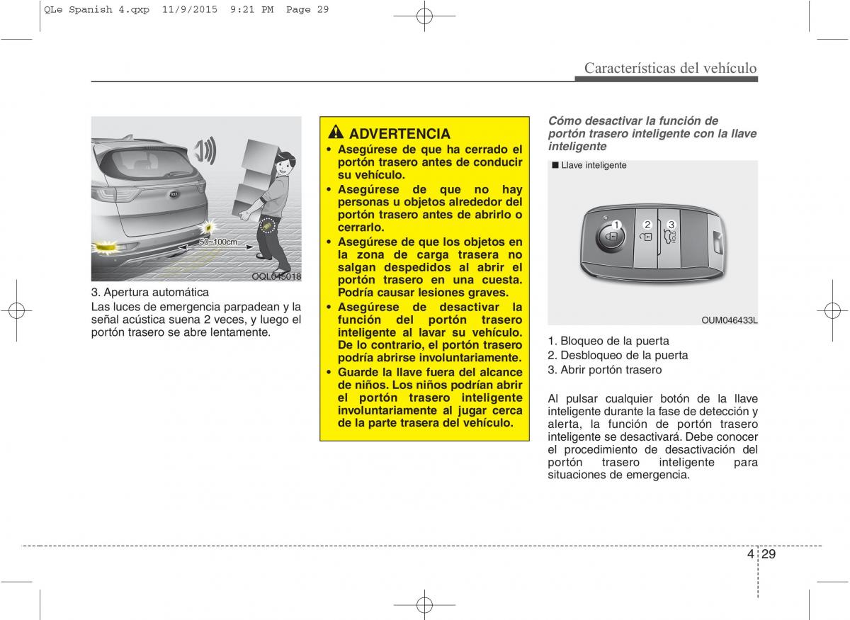 KIA Sportage IV manual del propietario / page 776