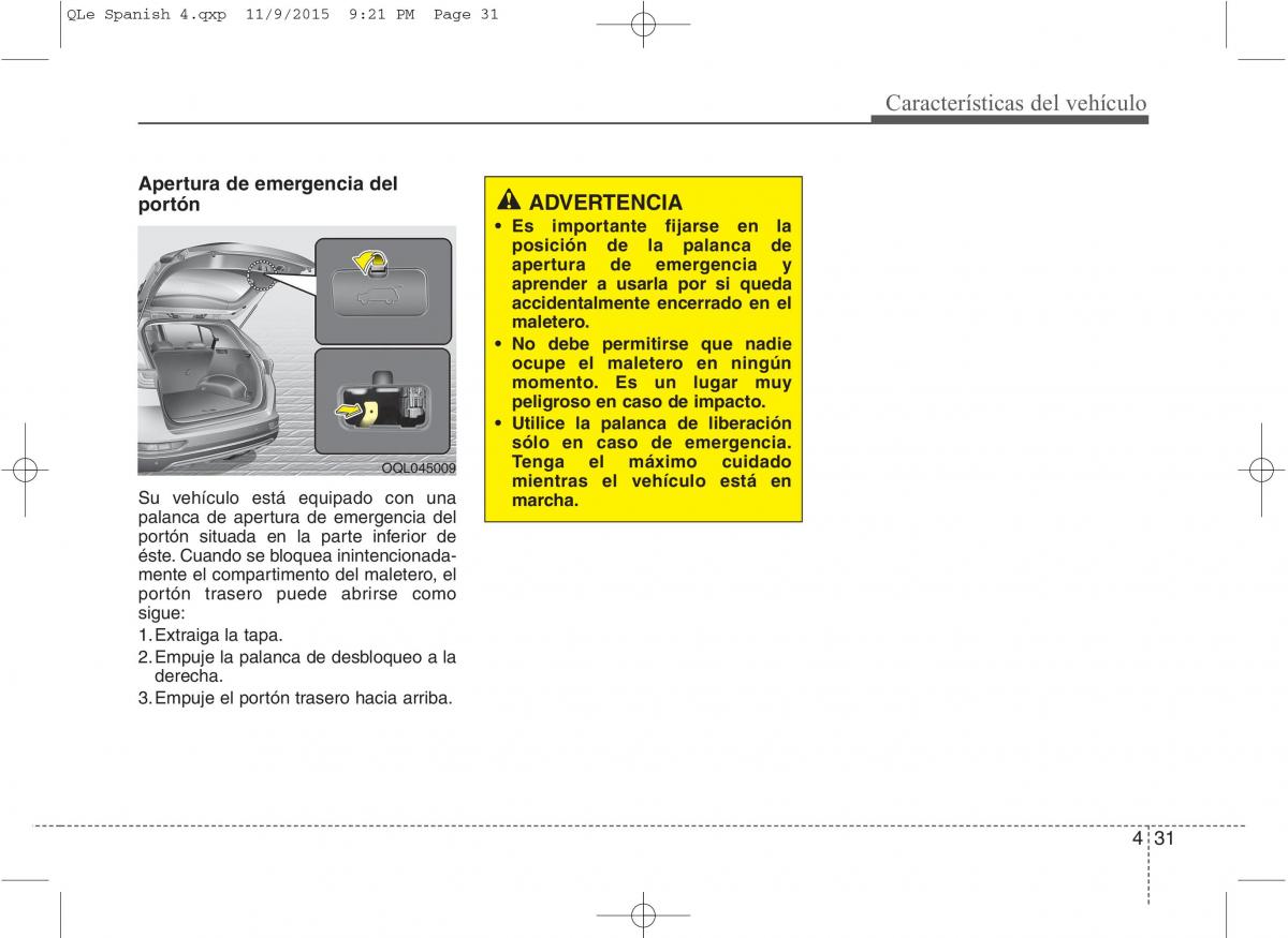 KIA Sportage IV manual del propietario / page 778