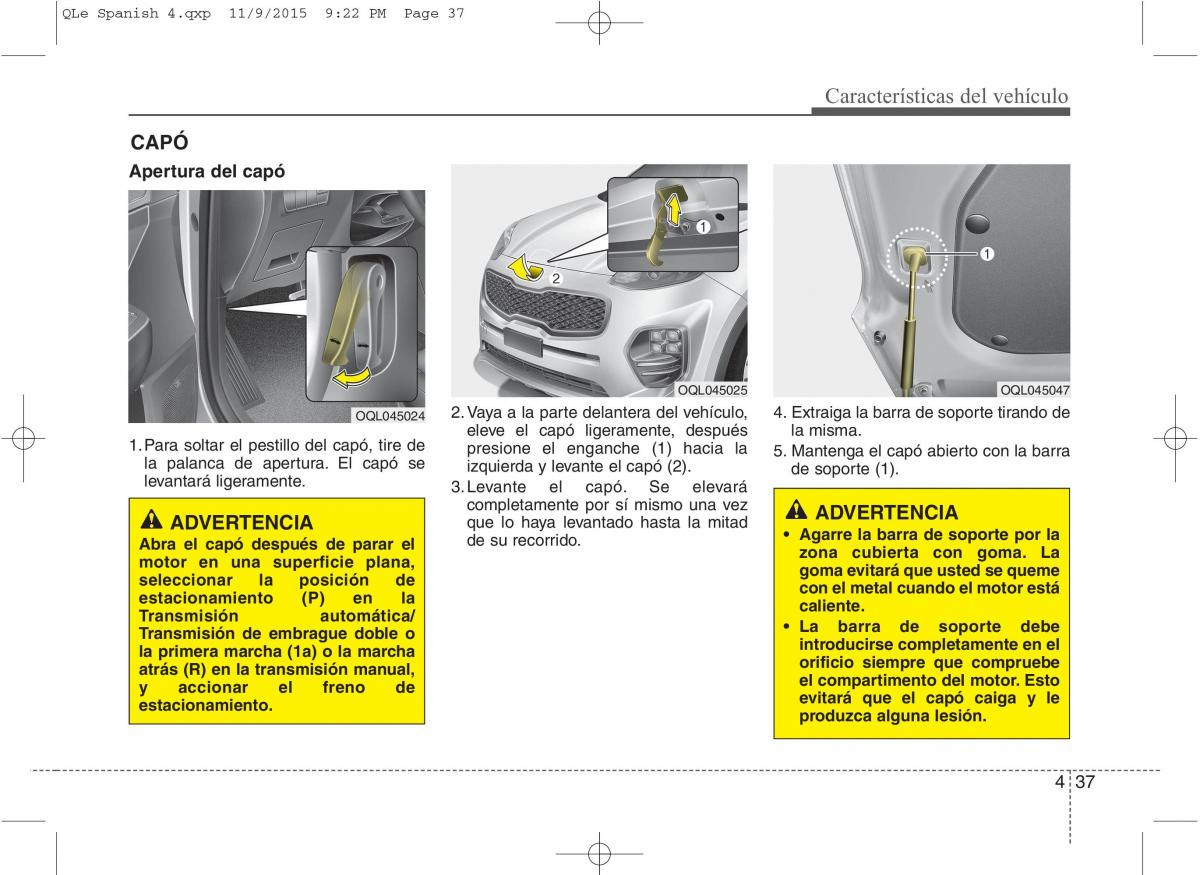 KIA Sportage IV manual del propietario / page 784