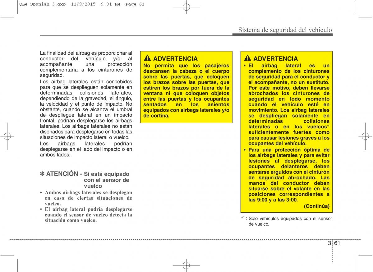 KIA Sportage IV manual del propietario / page 79