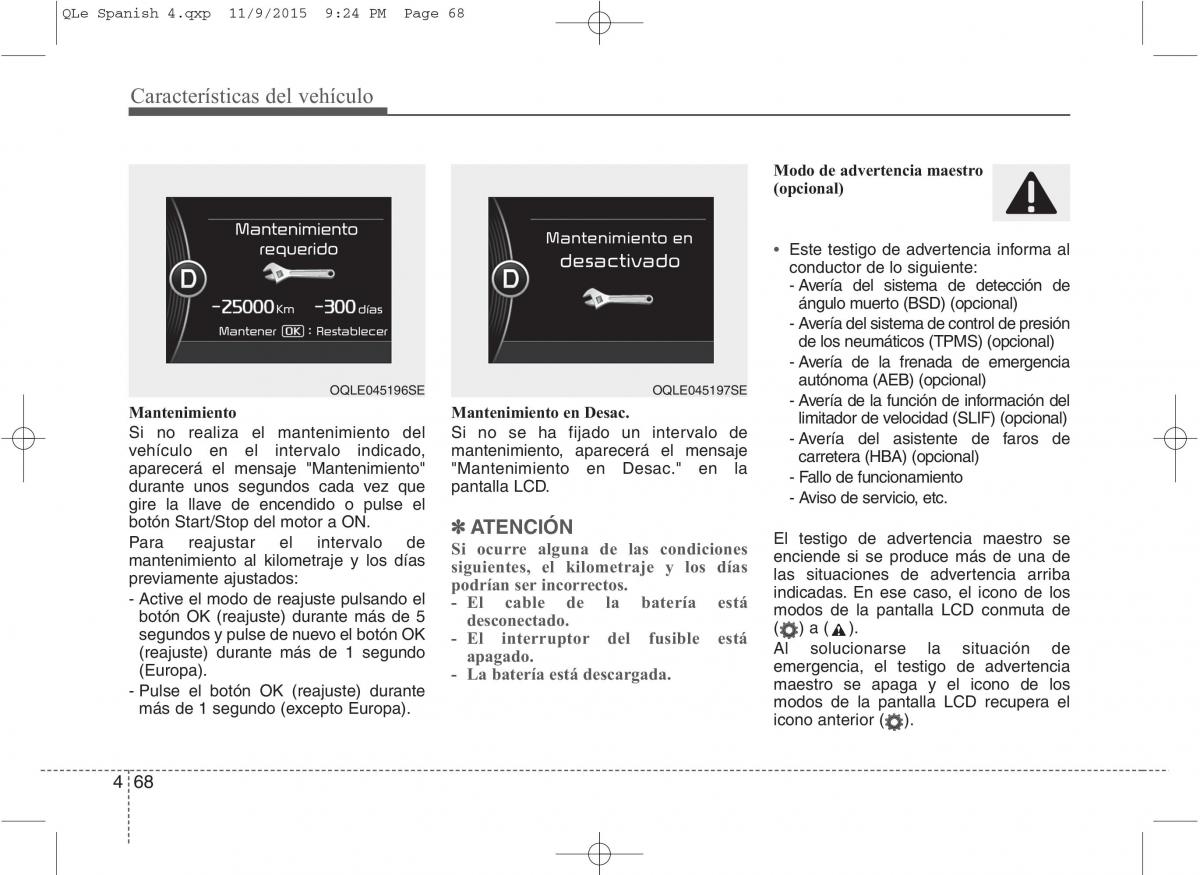 KIA Sportage IV manual del propietario / page 815