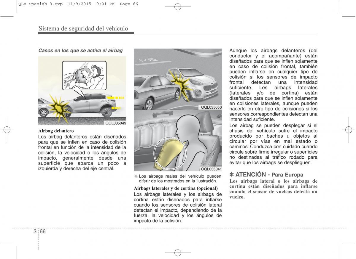 KIA Sportage IV manual del propietario / page 84