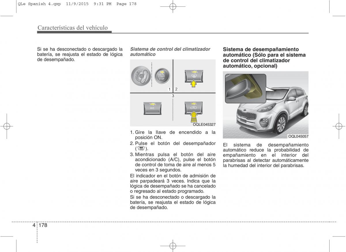 KIA Sportage IV manual del propietario / page 925