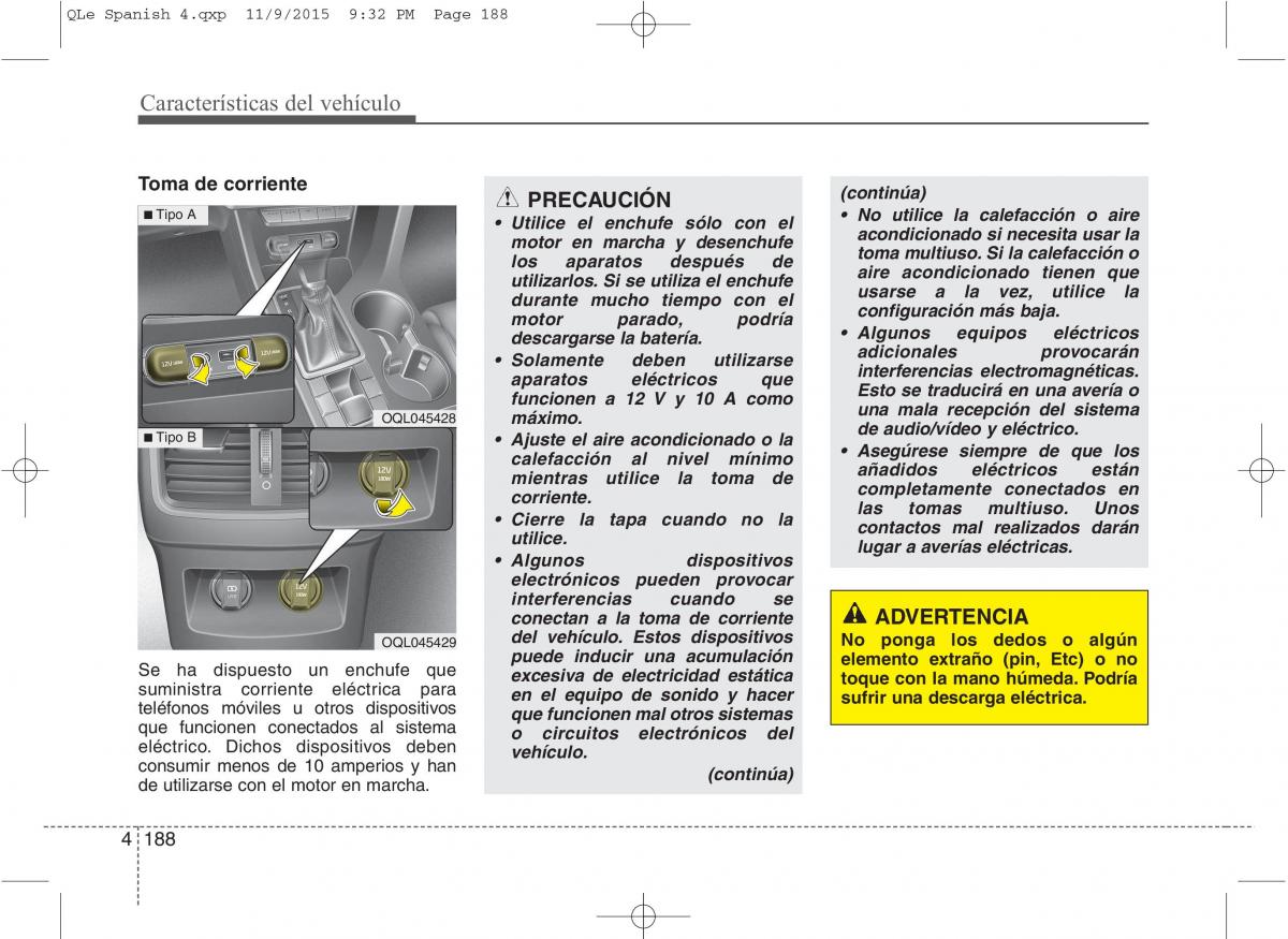 KIA Sportage IV manual del propietario / page 935