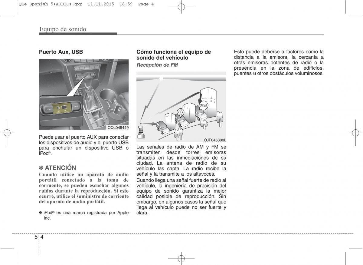 KIA Sportage IV manual del propietario / page 1106