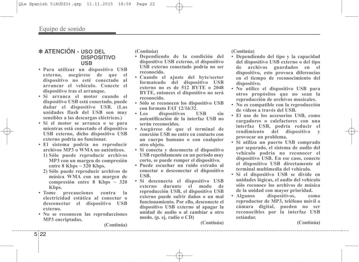 KIA Sportage IV manual del propietario / page 1124