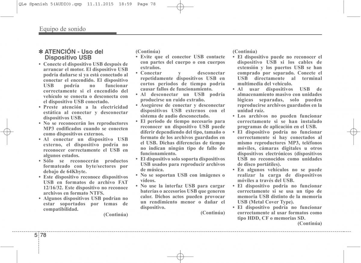 KIA Sportage IV manual del propietario / page 1180