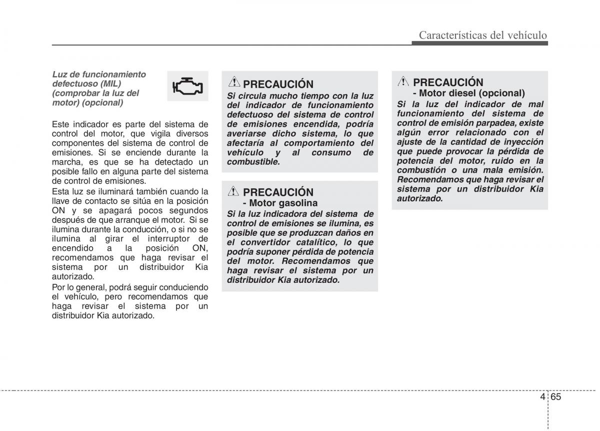 KIA Sportage IV manual del propietario / page 154