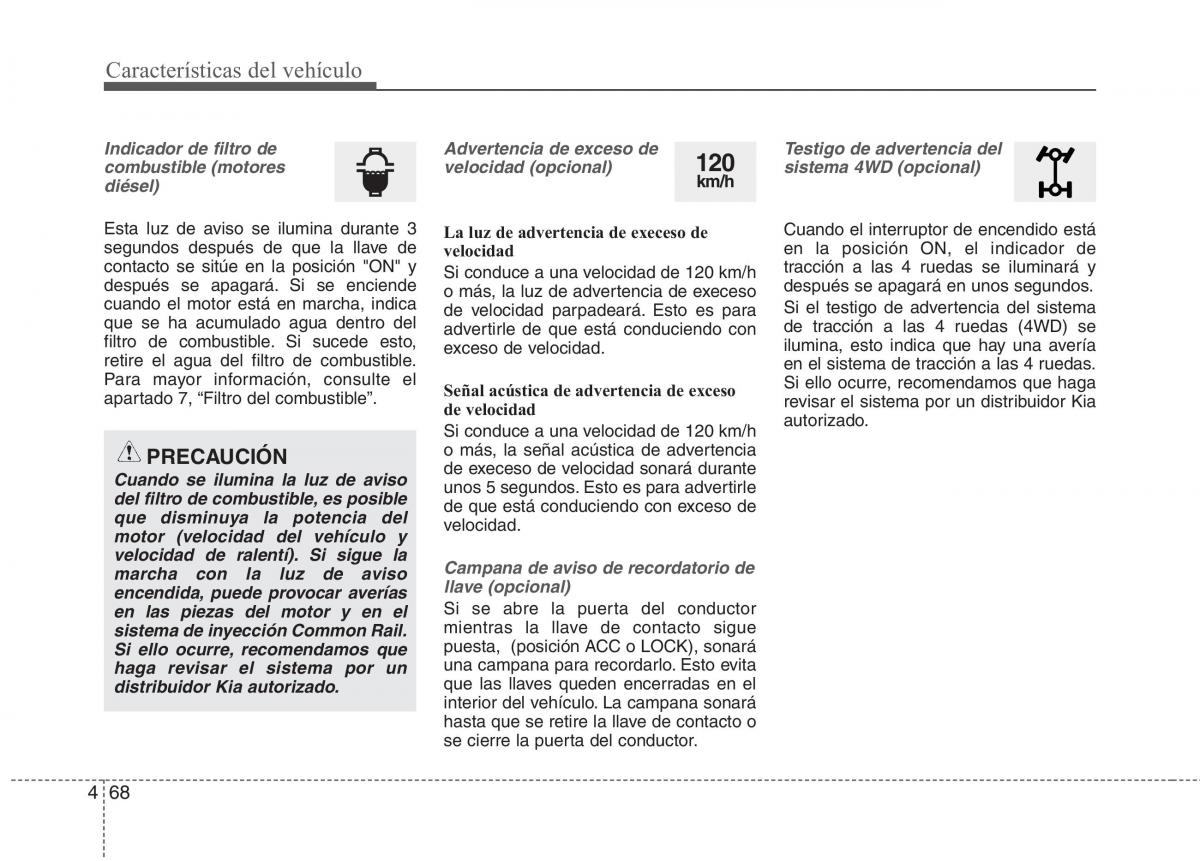 KIA Sportage IV manual del propietario / page 157