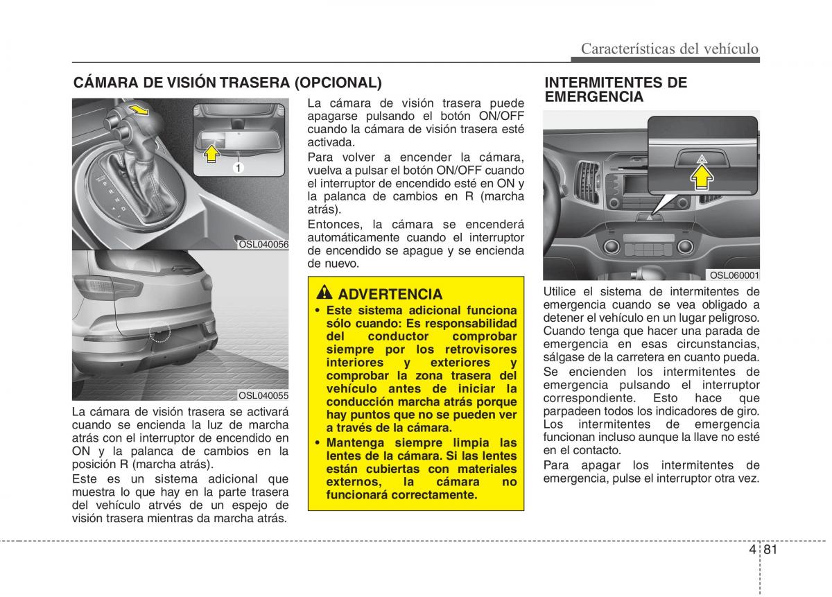 KIA Sportage IV manual del propietario / page 170