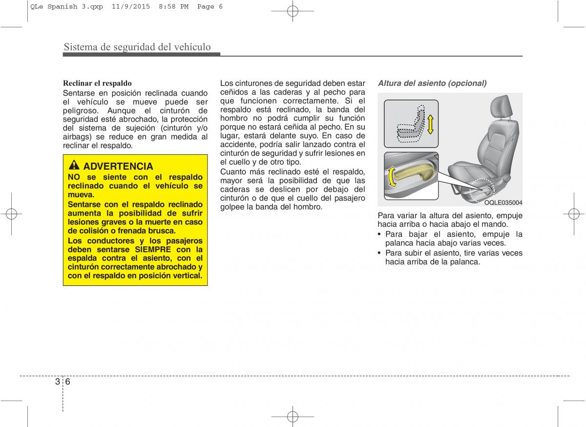 KIA Sportage IV manual del propietario / page 24