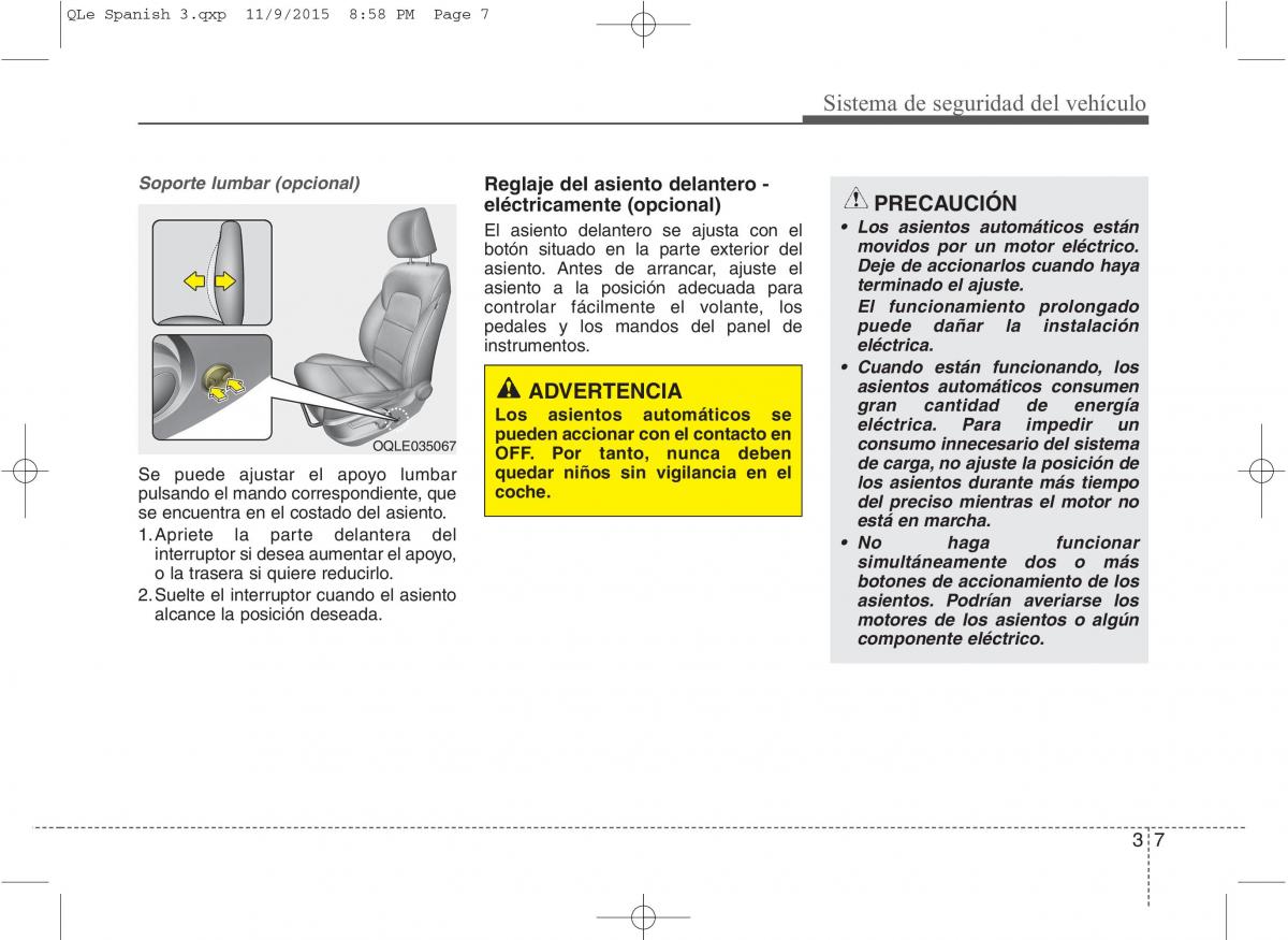 KIA Sportage IV manual del propietario / page 25