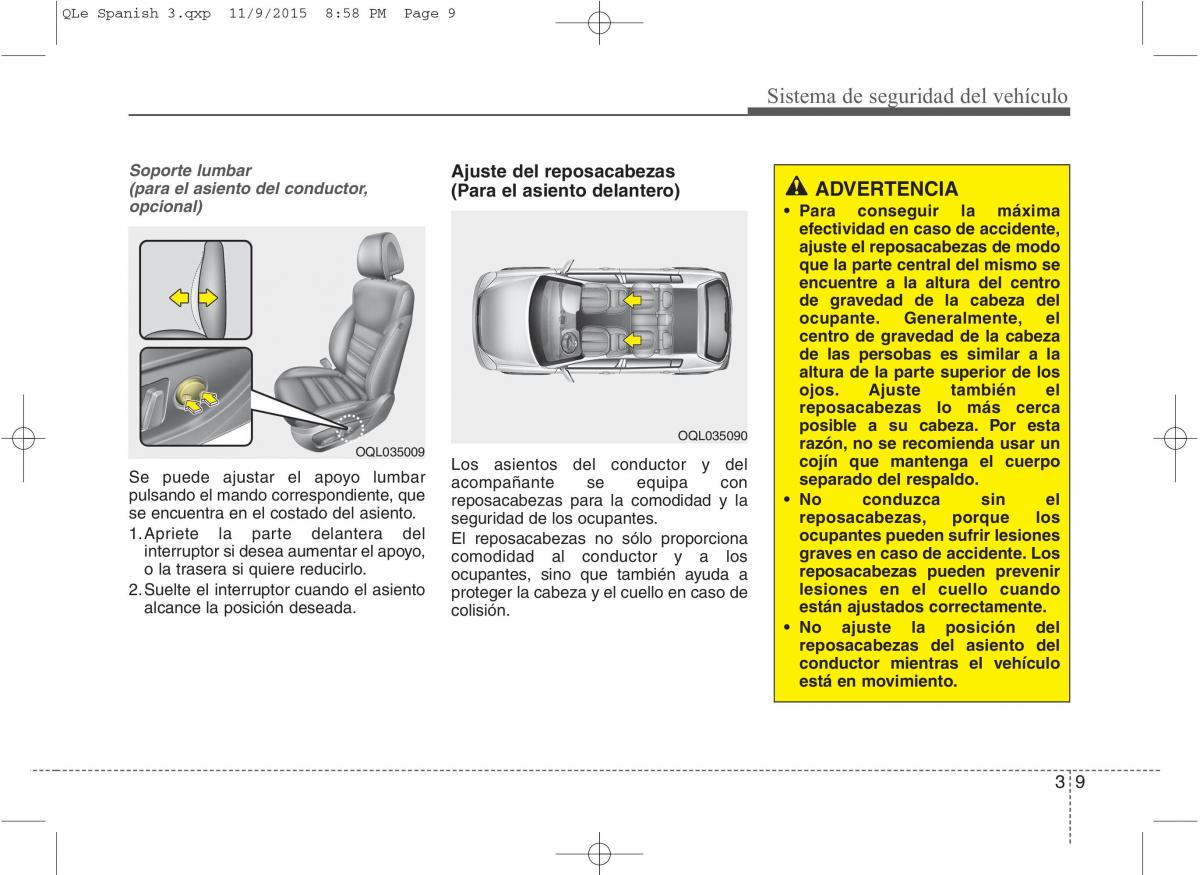 KIA Sportage IV manual del propietario / page 27