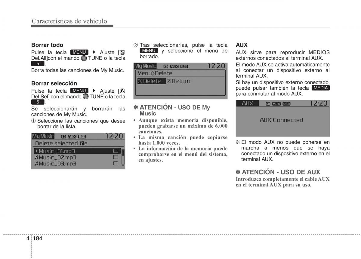 KIA Sportage IV manual del propietario / page 273