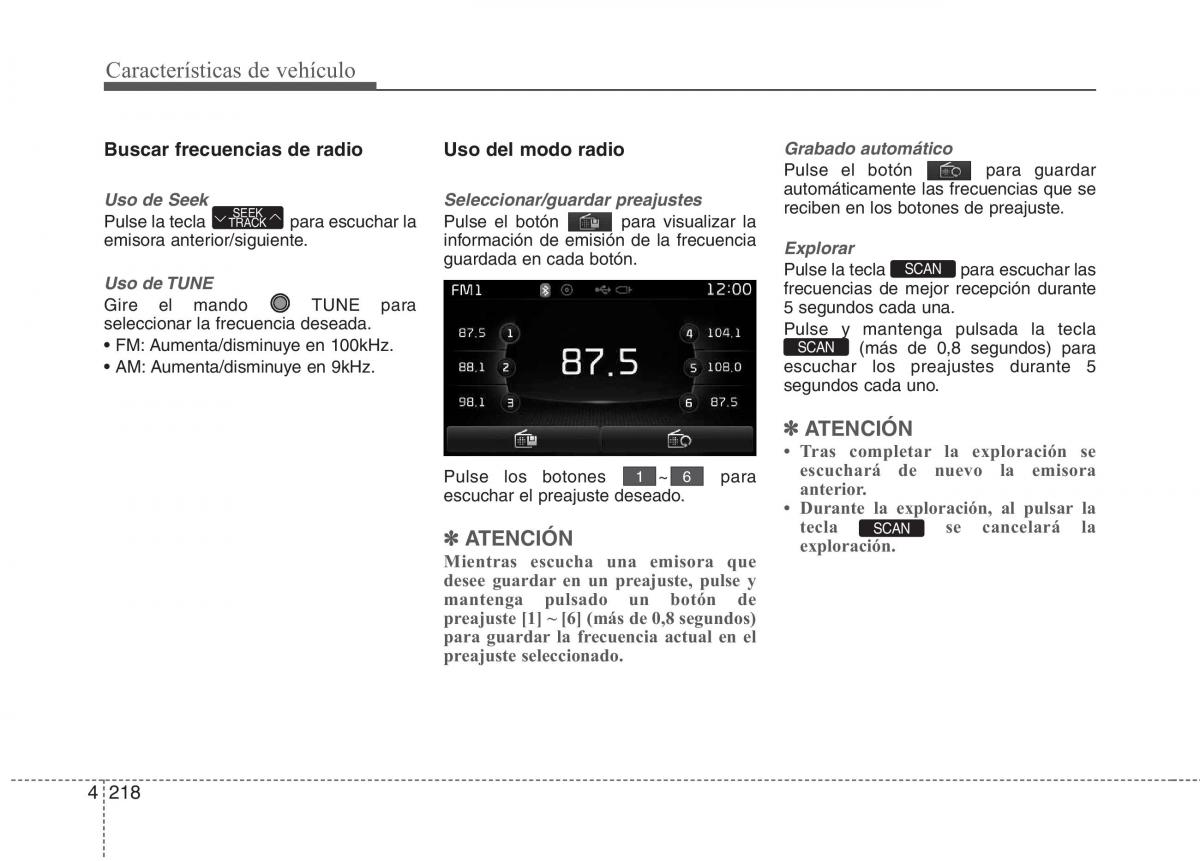 KIA Sportage IV manual del propietario / page 307