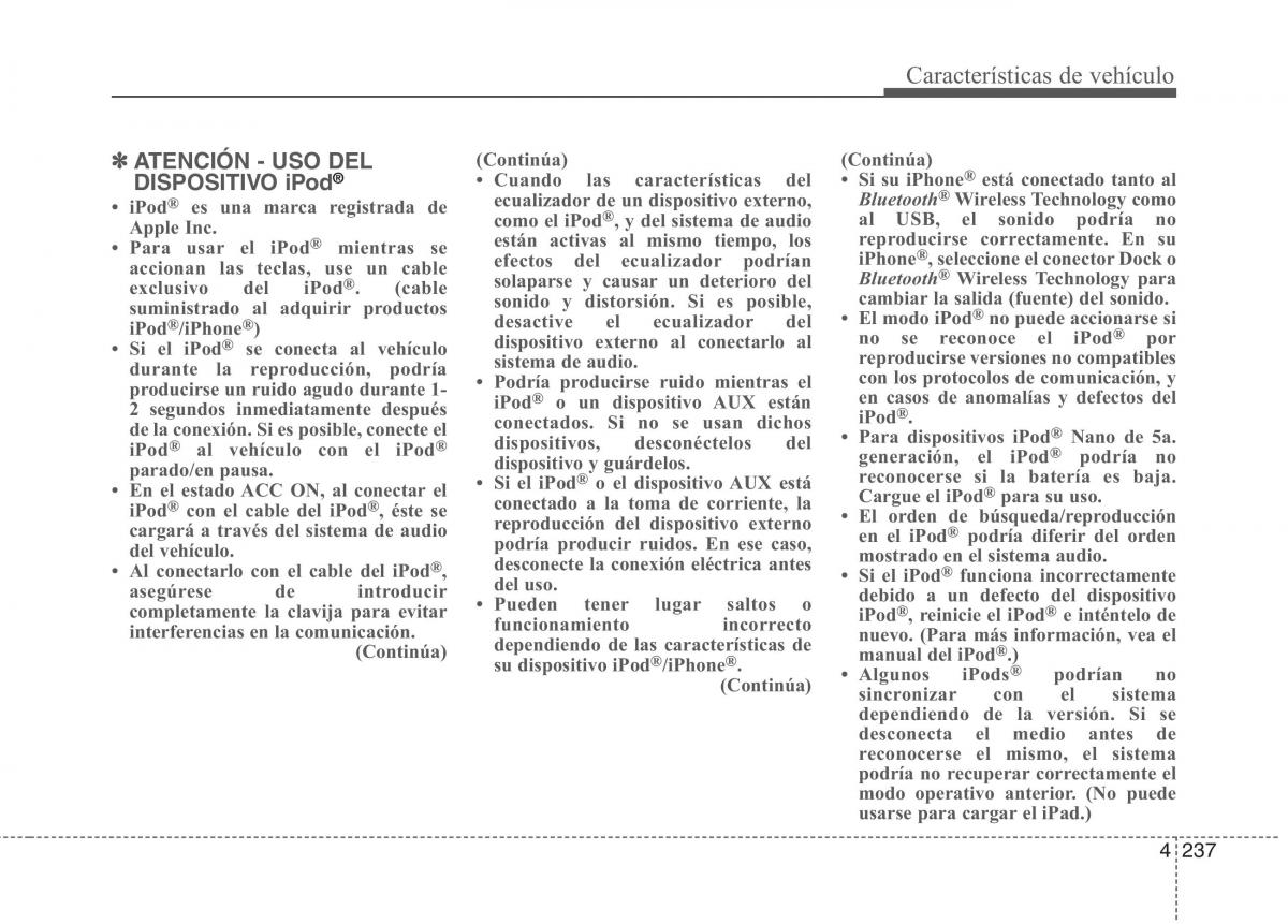 KIA Sportage IV manual del propietario / page 326